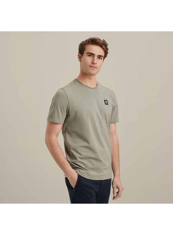 VTSS2508550 6170 Vanguard Short sleeve r-neck cotton elastan jersey Shadow