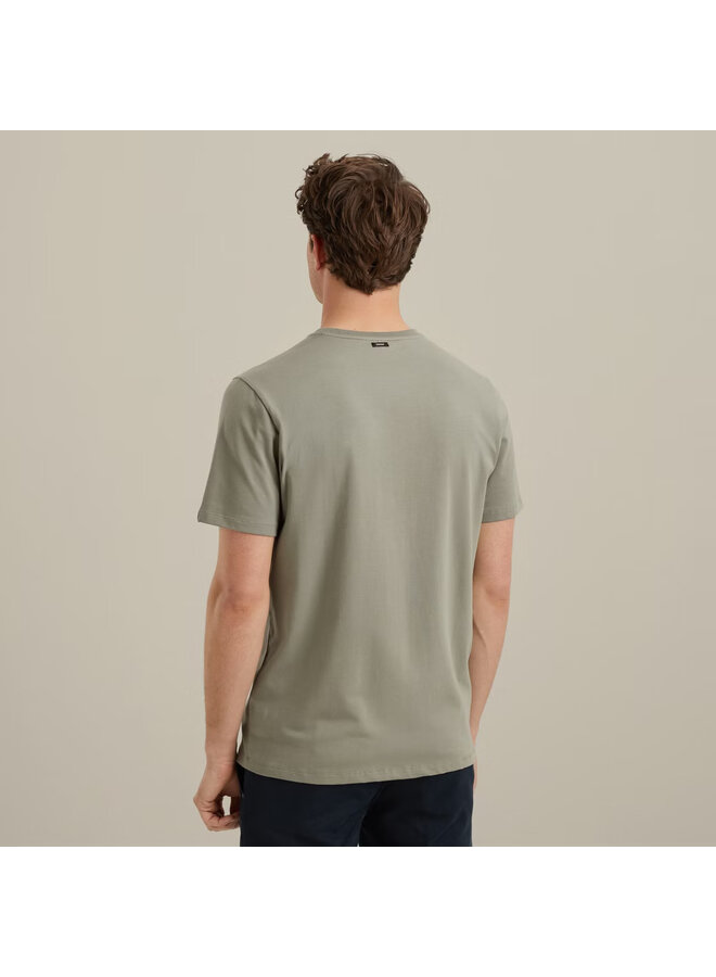 VTSS2508550 6170 Vanguard Short sleeve r-neck cotton elastan jersey Shadow