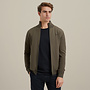 VKC2508354 6497 Vanguard Zip jacket cotton modal Tea Leaf