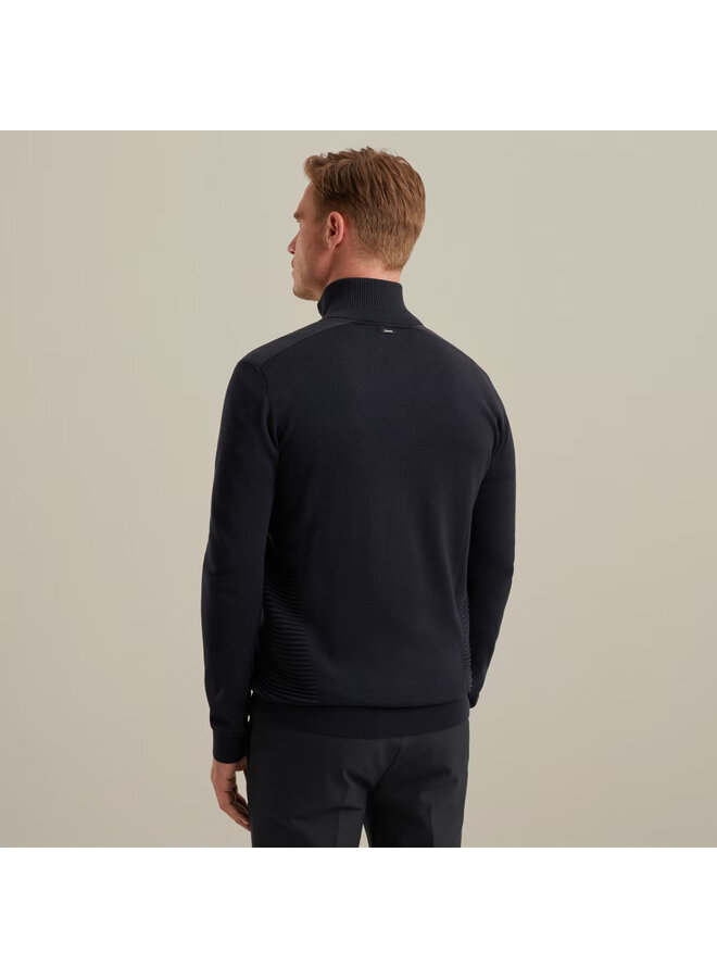 VKC2508354 5073 Vanguard Zip jacket cotton modal Sky Captain