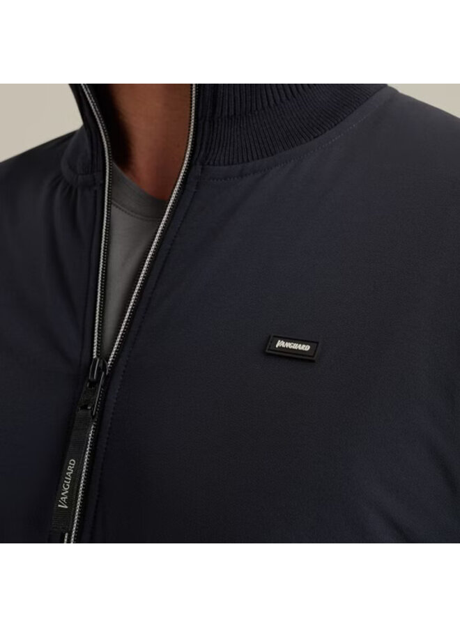 VKC2508354 5073 Vanguard Zip jacket cotton modal Sky Captain