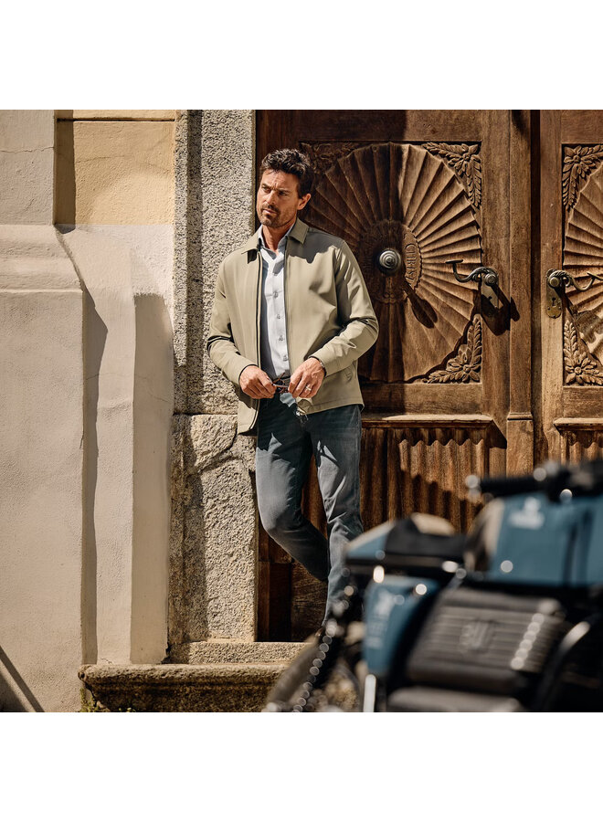 VSI2508201 6170 Vanguard LONG SLEEVE SHIRT Oxford Jersey Shadow