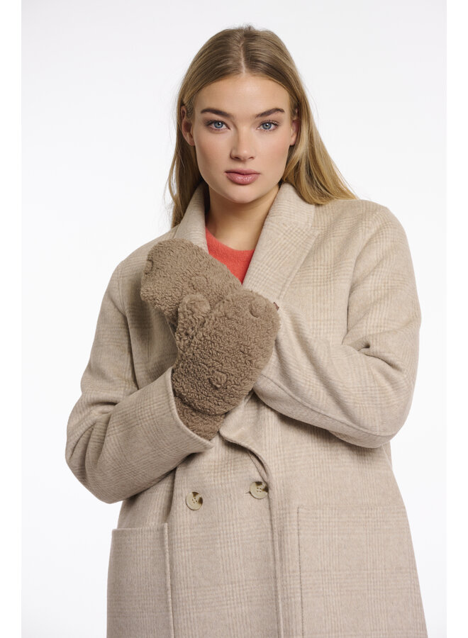 Aleida.7002512 Rino en Pelle Teddy gloves  Toffee