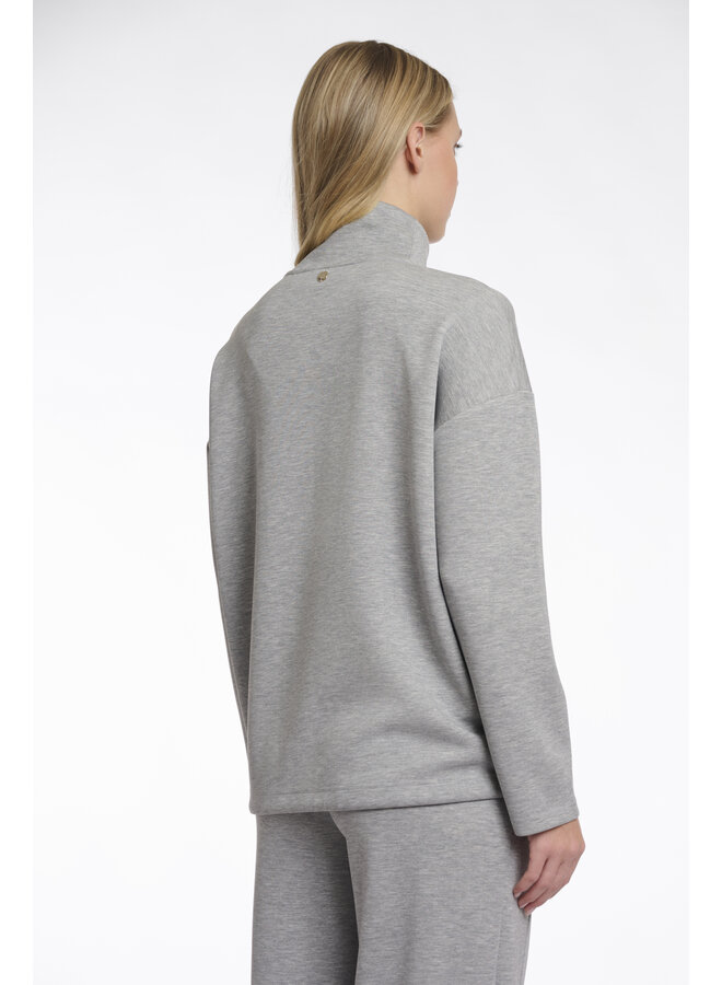 Dounia.7002512 Rino en Pelle Sweatshirt  Grey melange
