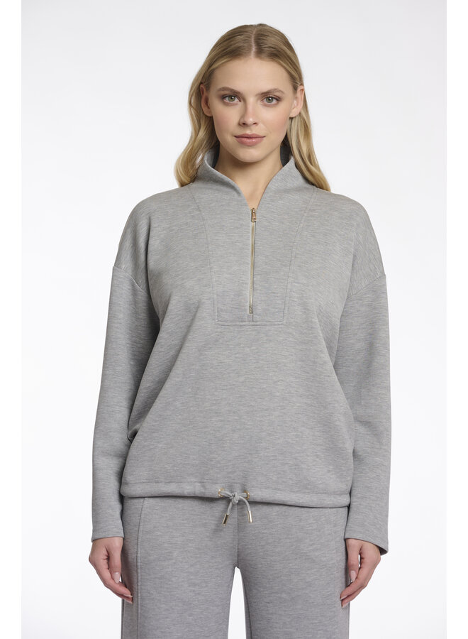 Dounia.7002512 Rino en Pelle Sweatshirt  Grey melange