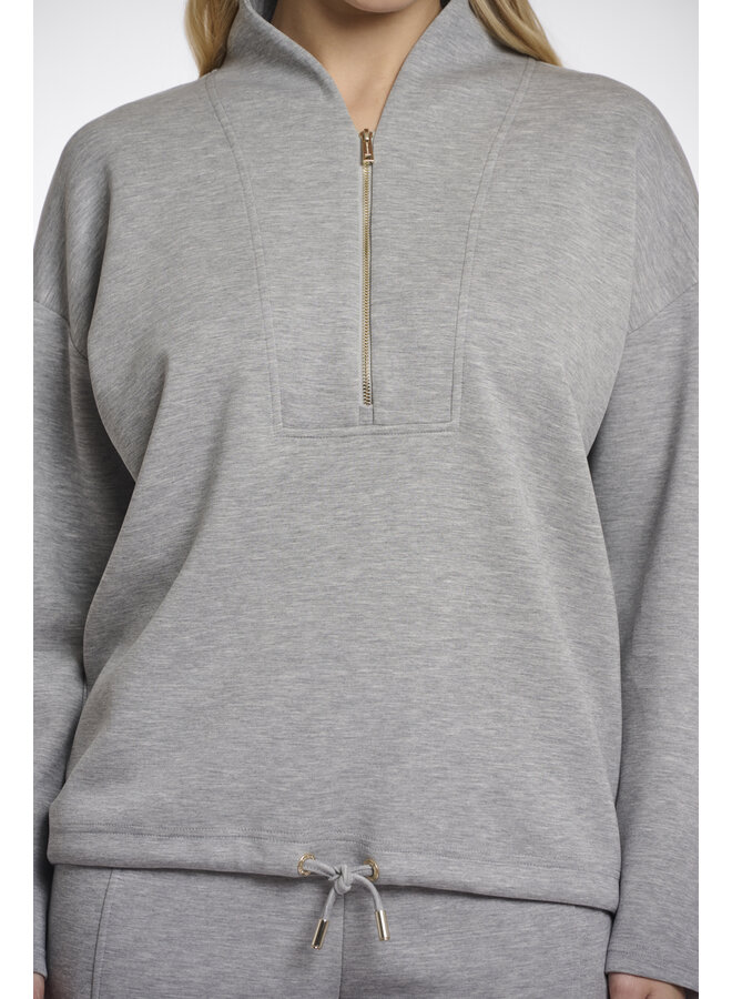 Dounia.7002512 Rino en Pelle Sweatshirt  Grey melange