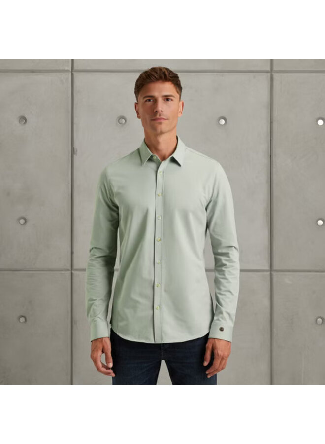CSI2508200 9040 Cast Iron LONG SLEEVE SHIRT Twill Jersey 2 tone Puritan Gray