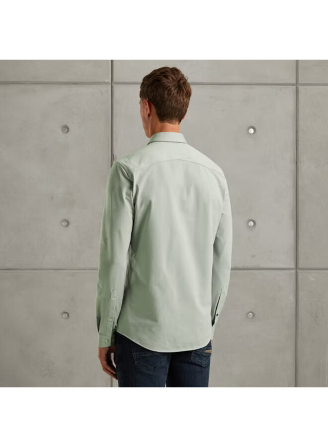 CSI2508200 9040 Cast Iron LONG SLEEVE SHIRT Twill Jersey 2 tone Puritan Gray