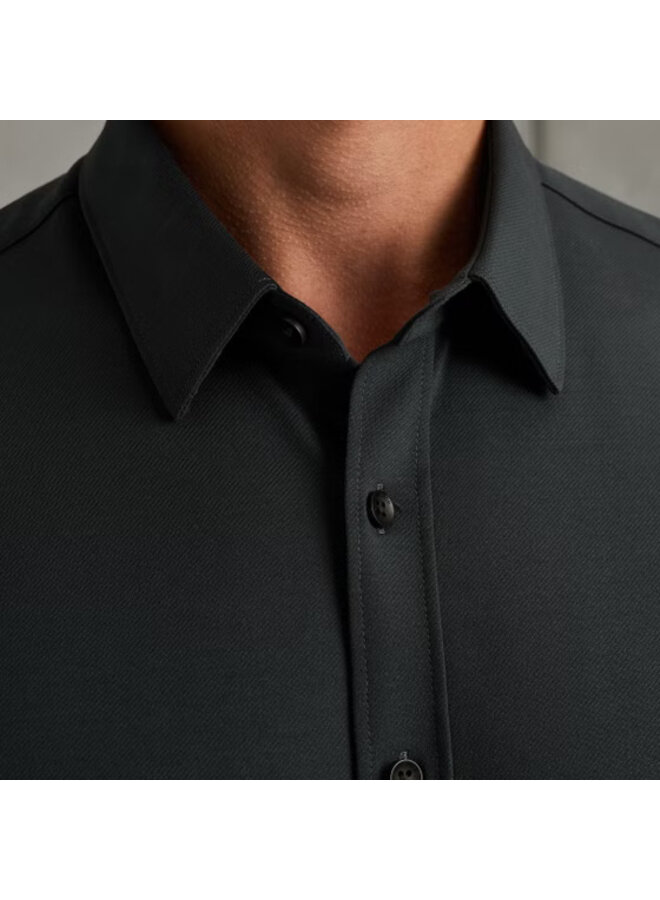 CSI00940 5442 Cast Iron LONG SLEEVE SHIRT Twill Jersey 2 tone Sea Storm