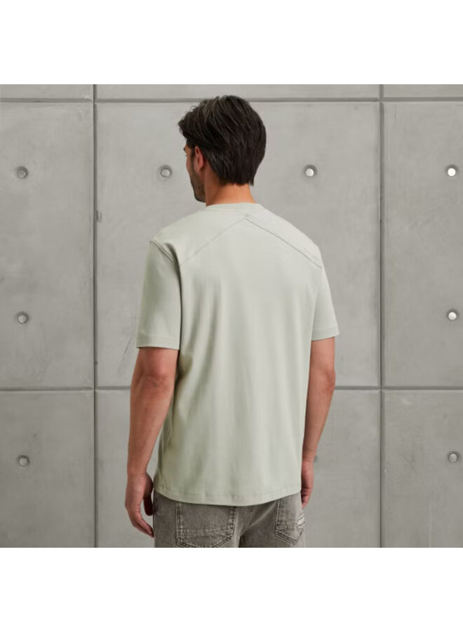 CTSS2508588 9040 Cast Iron Short sleeve r-neck regular fit interlock Puritan Gray