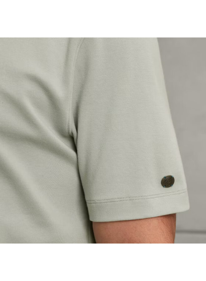 CTSS2508588 9040 Cast Iron Short sleeve r-neck regular fit interlock Puritan Gray