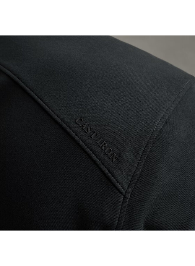 CTSS2508588 5442 Cast Iron Short sleeve r-neck regular fit interlock Sea Storm