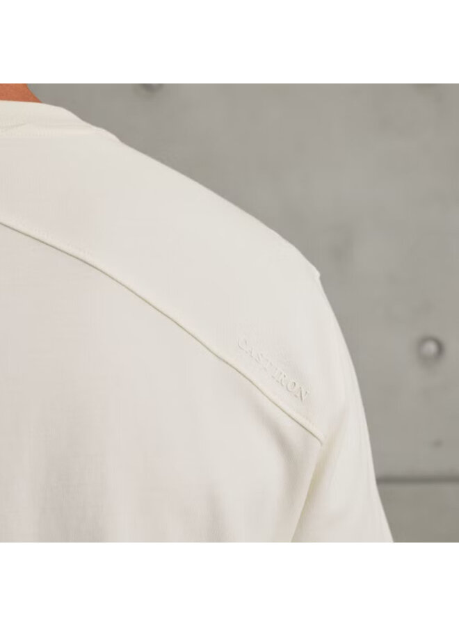 CTSS2508588 7002 Cast Iron Short sleeve r-neck regular fit interlock Snow White