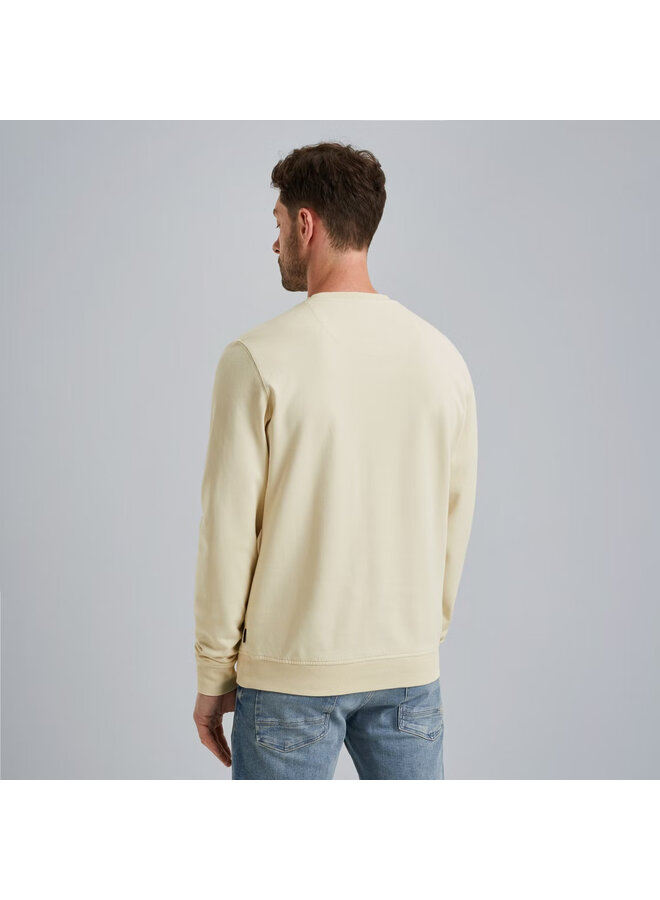 PSW2508430 7013 PME Legend Crewneck terry garment dyed Bone White