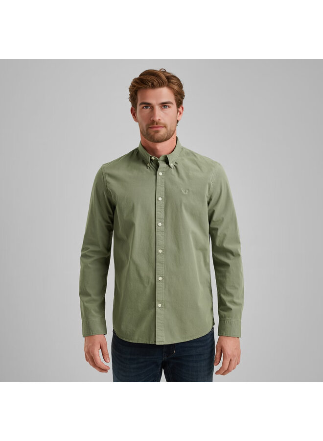 PSI2508044 6022 PME Legend LONG SLEEVE SHIRT American Classic Chinois Green