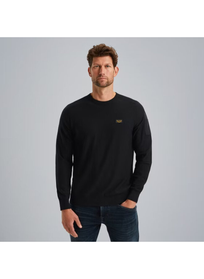 PKW0000332 999 PME Legend R-Neck American Classic single jersey knit Black