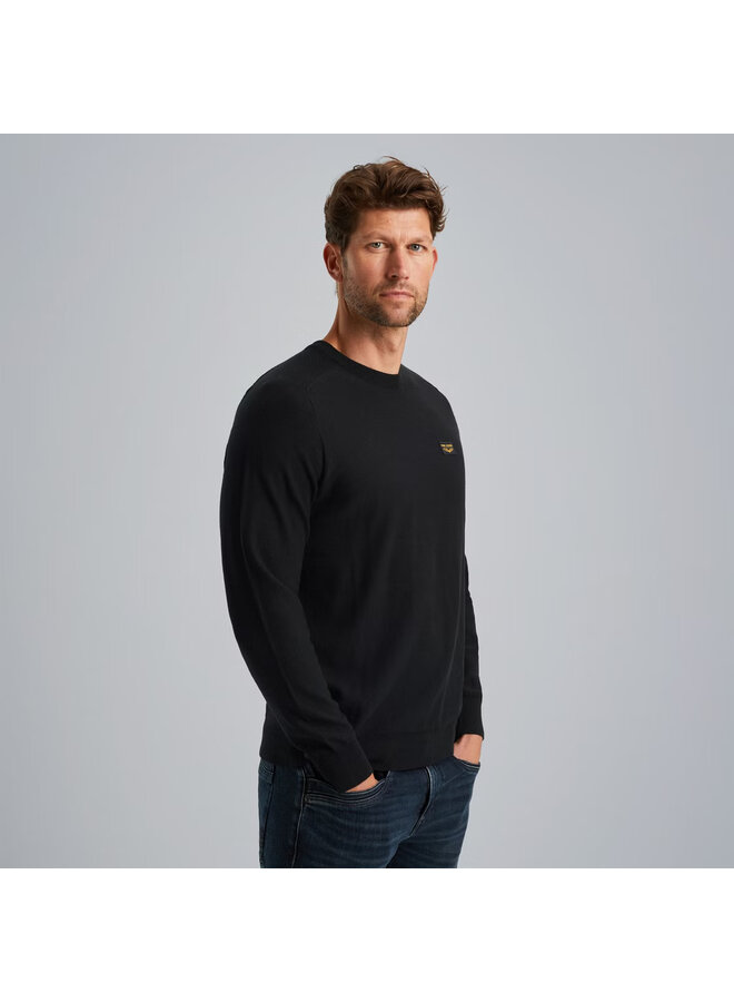 PKW0000332 999 PME Legend R-Neck American Classic single jersey knit Black