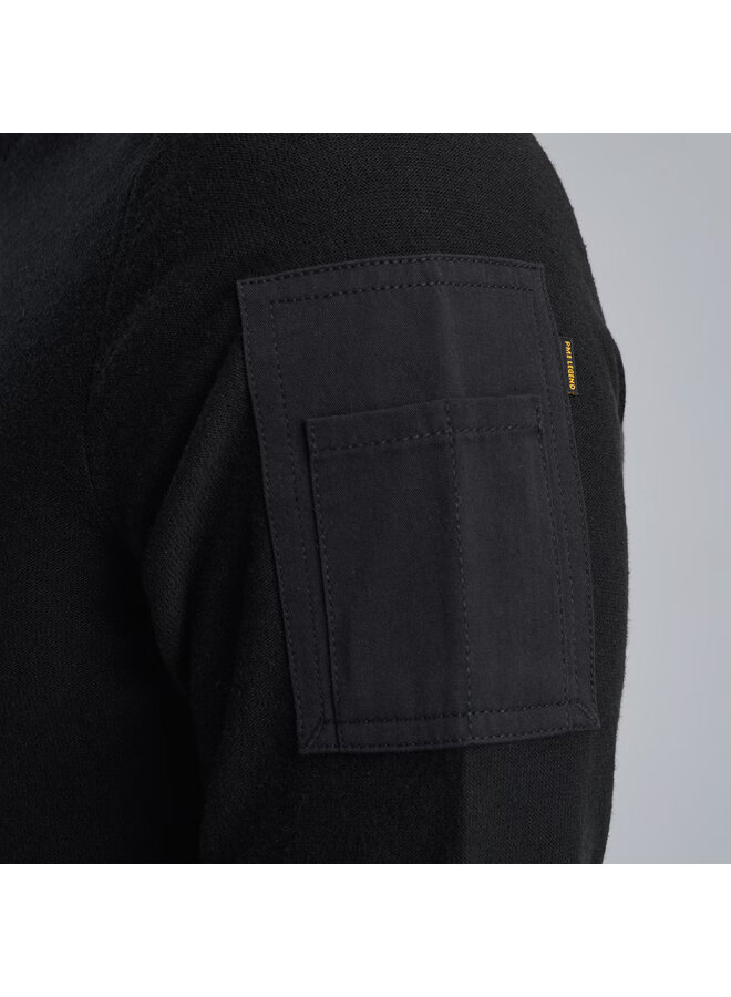 PKW0000332 999 PME Legend R-Neck American Classic single jersey knit Black