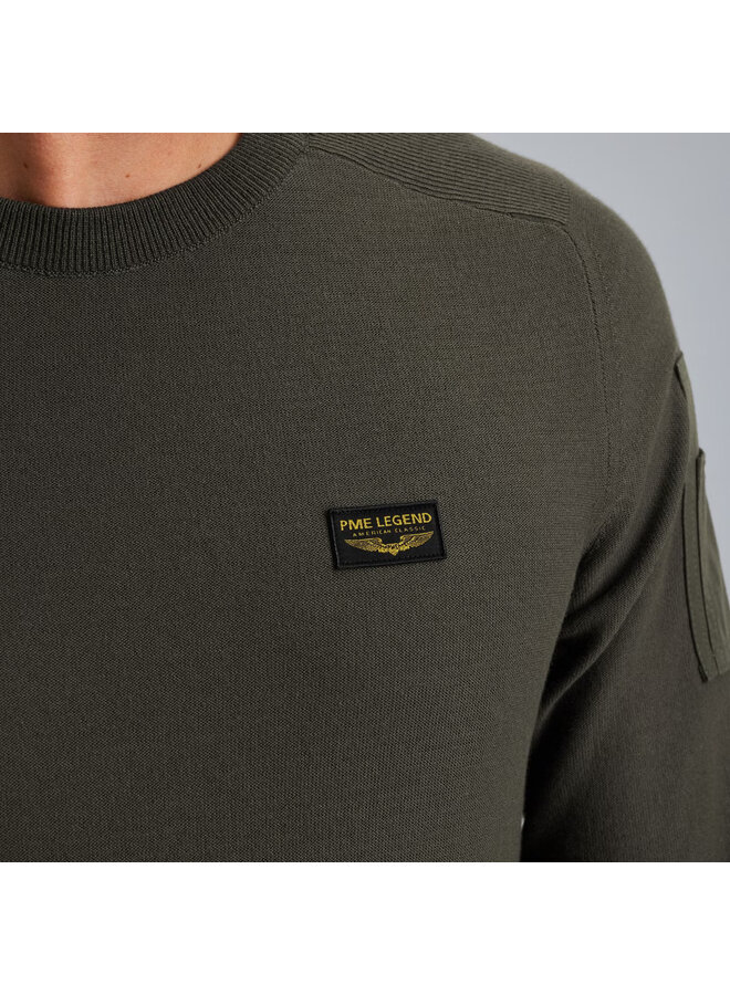 PKW0000332 8039 PME Legend R-Neck American Classic single jersey knit Beluga