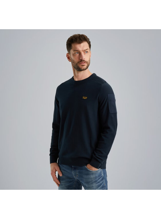 PKW0000332 5073 PME Legend R-Neck American Classic single jersey knit Sky Captain