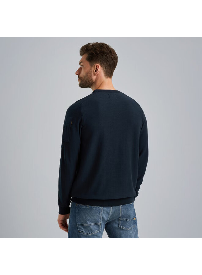 PKW0000332 5073 PME Legend R-Neck American Classic single jersey knit Sky Captain