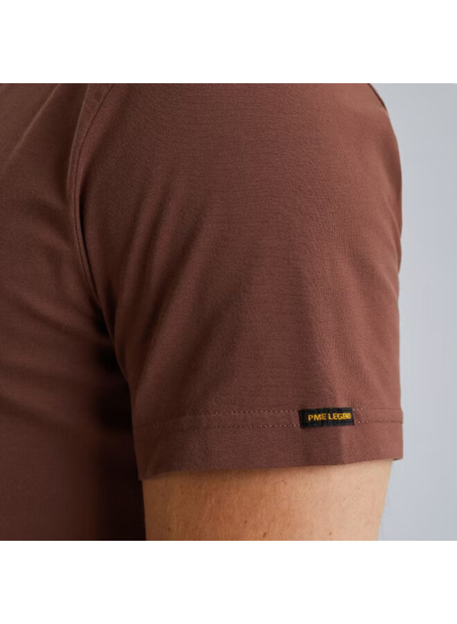 PTSS2508599 8203 PME Legend Short sleeve r-neck American Classic Marron