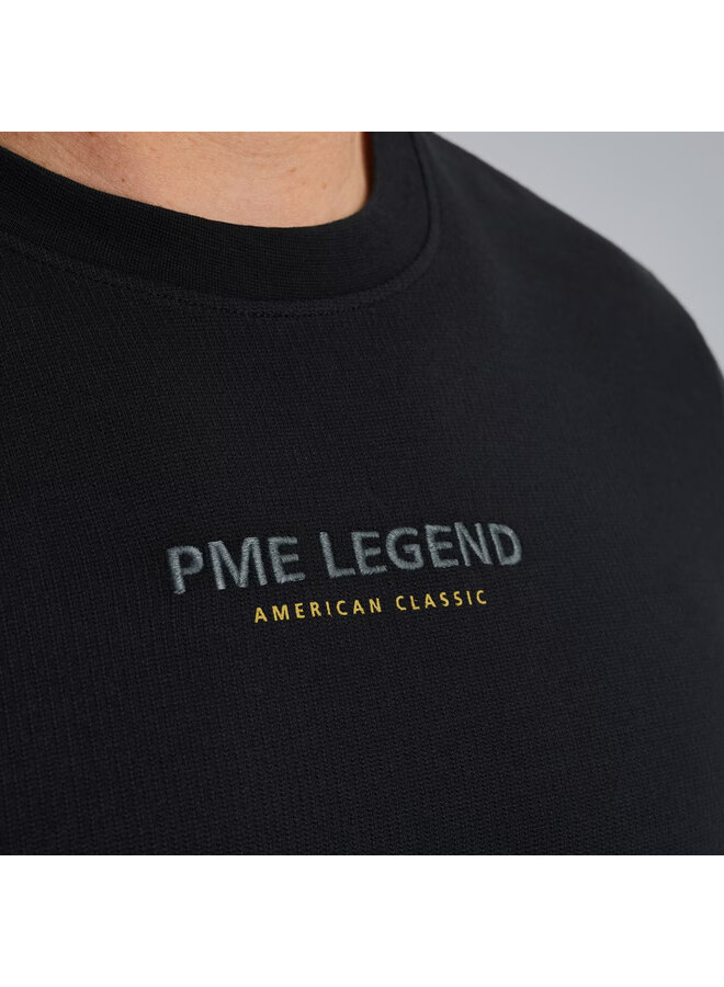 PTSS2508564 5281 PME Legend Short sleeve r-neck flat waffle jersey Salute