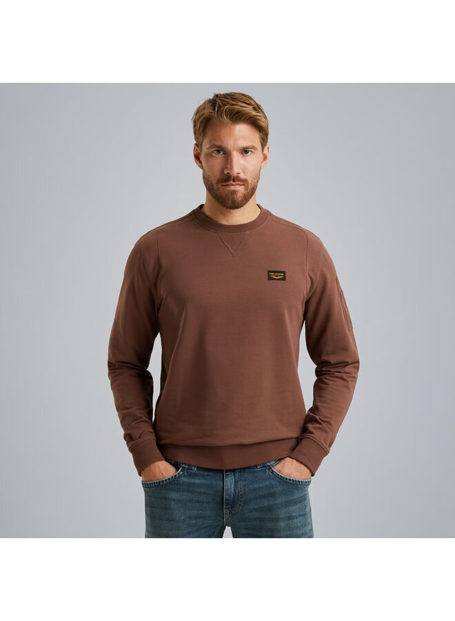 PLS2508499 8203 PME Legend Crewneck American Classic Marron