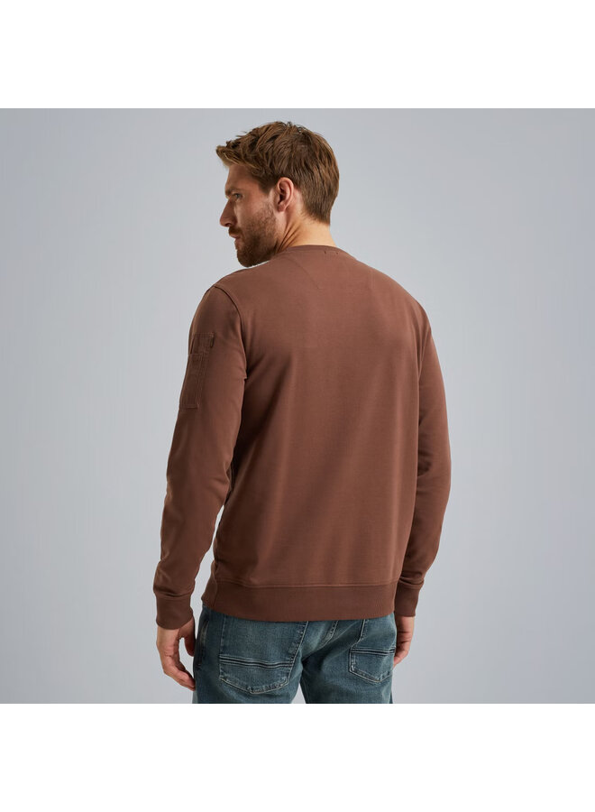 PLS2508499 8203 PME Legend Crewneck American Classic Marron