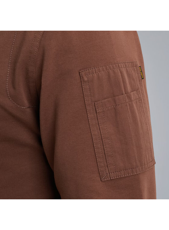 PLS2508499 8203 PME Legend Crewneck American Classic Marron