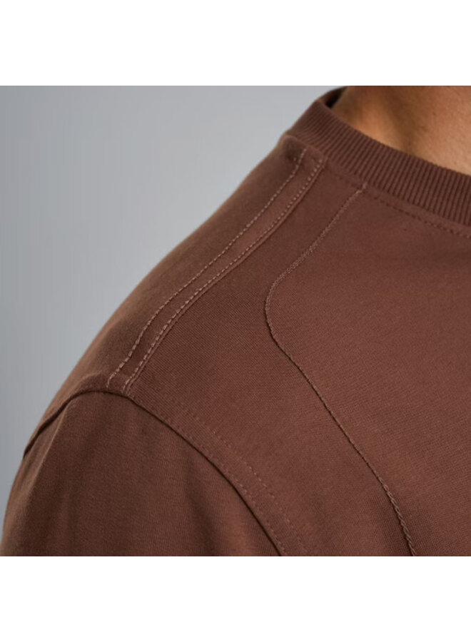 PLS2508499 8203 PME Legend Crewneck American Classic Marron