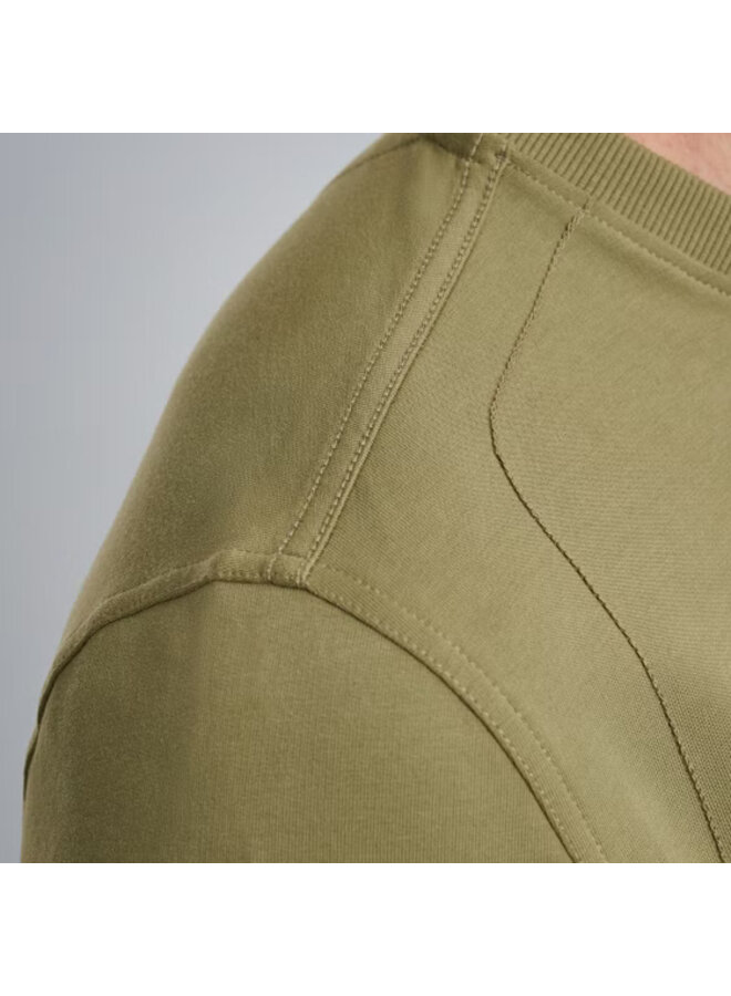 PLS2508499 6379 PME Legend Crewneck American Classic Oil Green