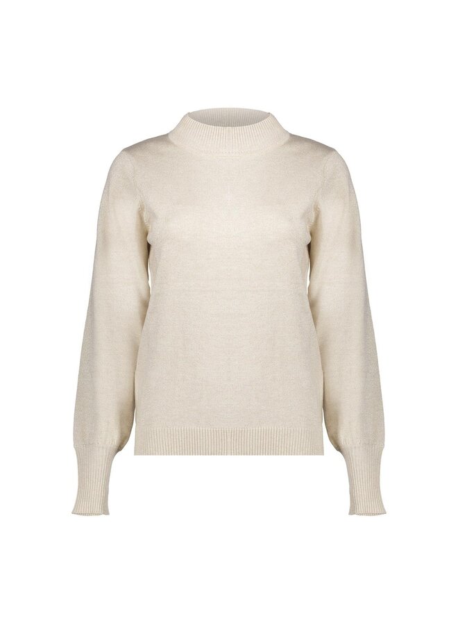 54531-14 010 Geisha Pullover basic turtle lurex off-white/gold