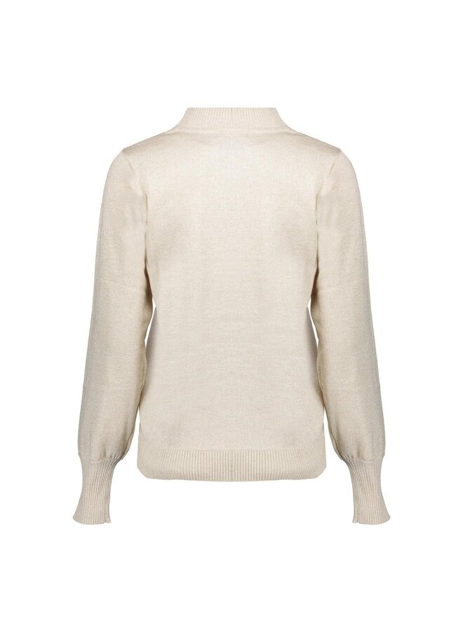 54531-14 010 Geisha Pullover basic turtle lurex off-white/gold