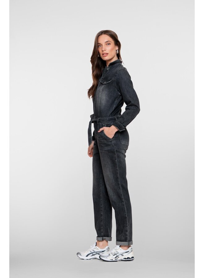 51512-10 805 Geisha Jeans jumpsuit grey denim