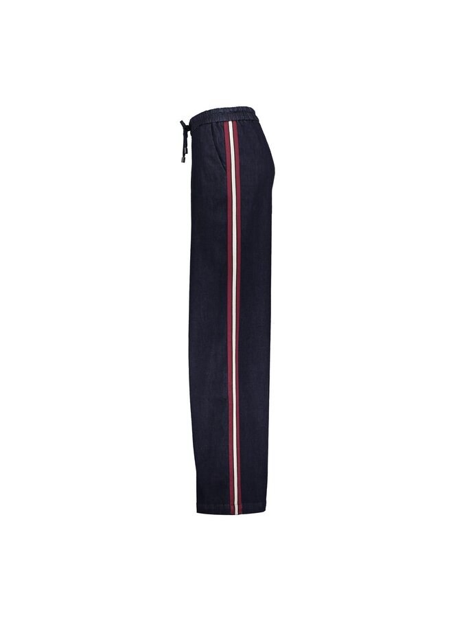 51503-10 880 Geisha Jeans tape dark blue denim
