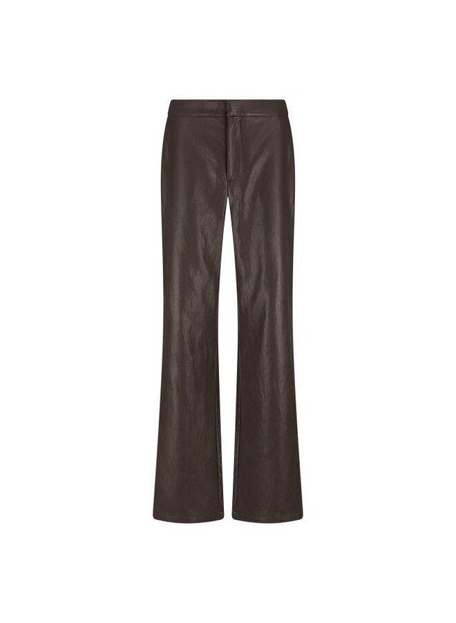 NKF09007 268 Nukus Fenna Pants Dark Chocolate