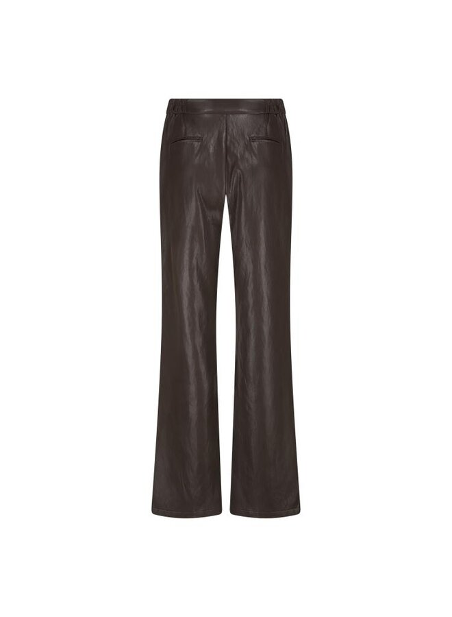 NKF09007 268 Nukus Fenna Pants Dark Chocolate