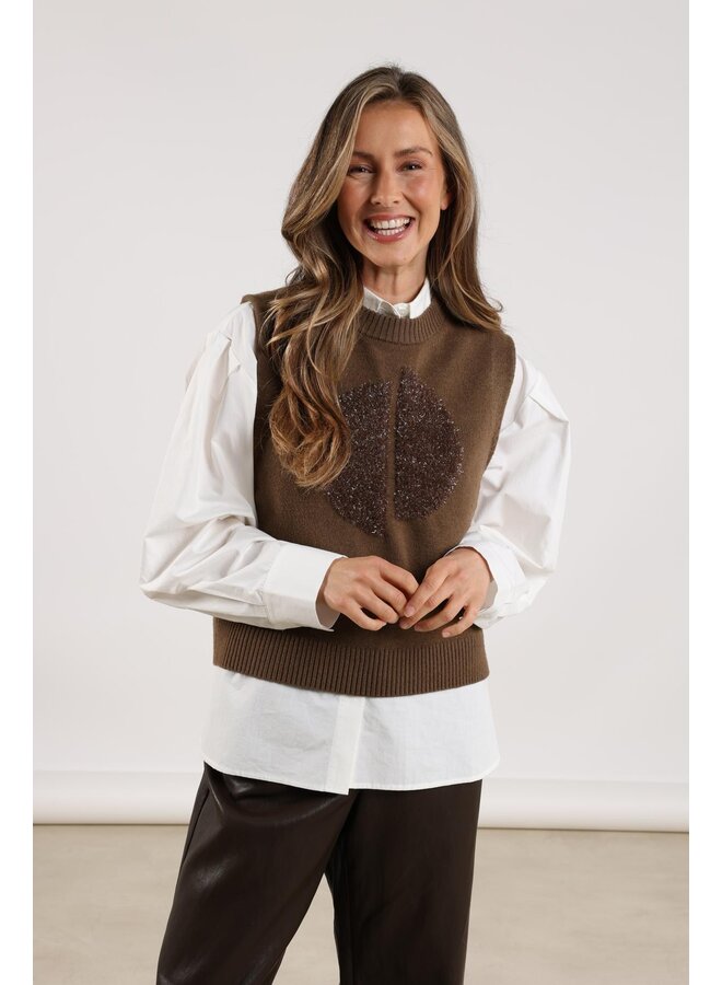NKF07000 65 Nukus Intarsia Spencer Fango