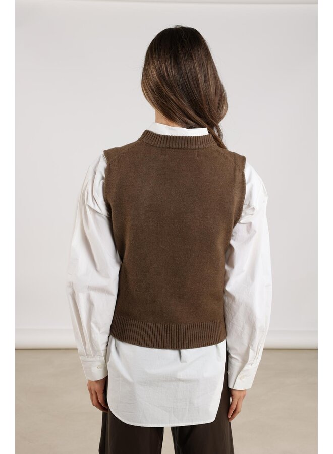 NKF07000 65 Nukus Intarsia Spencer Fango