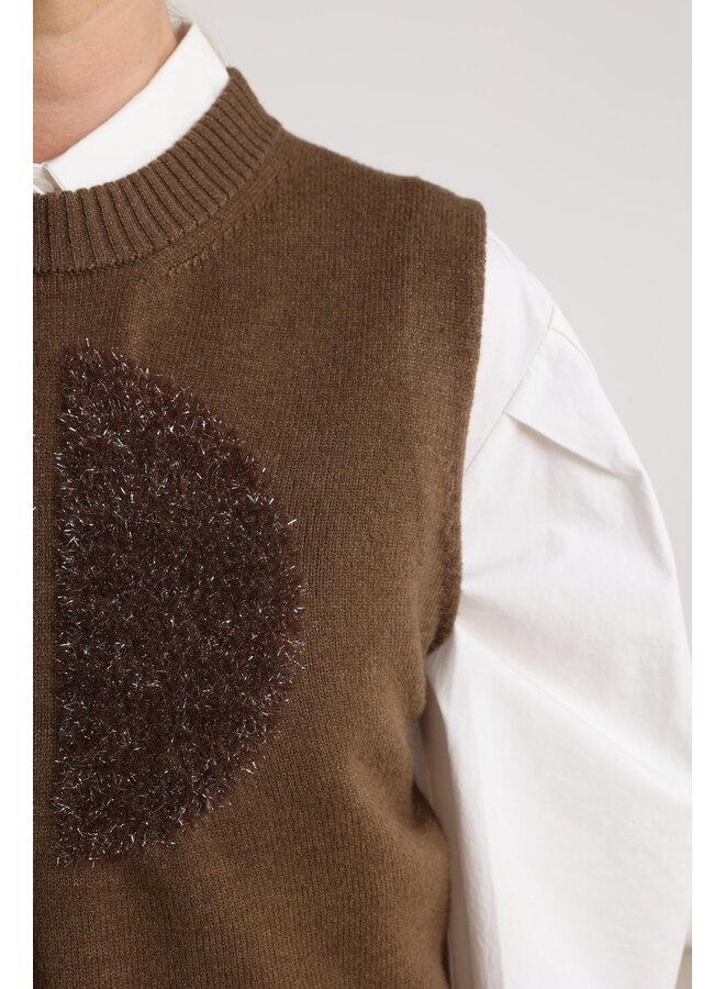 NKF07000 65 Nukus Intarsia Spencer Fango