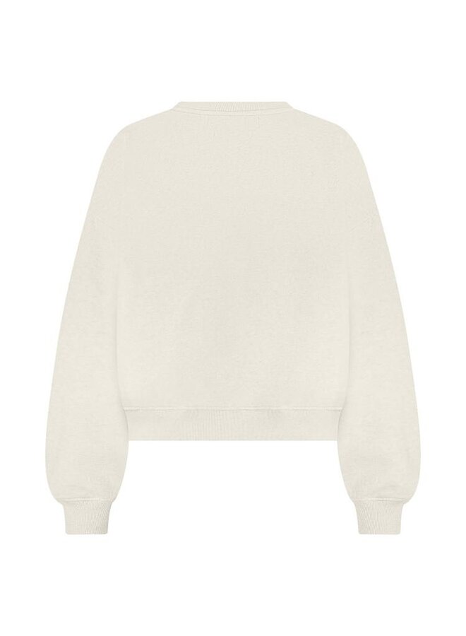 NKF03021 54 Nukus Beatriz Pullover Flower Sand Melange