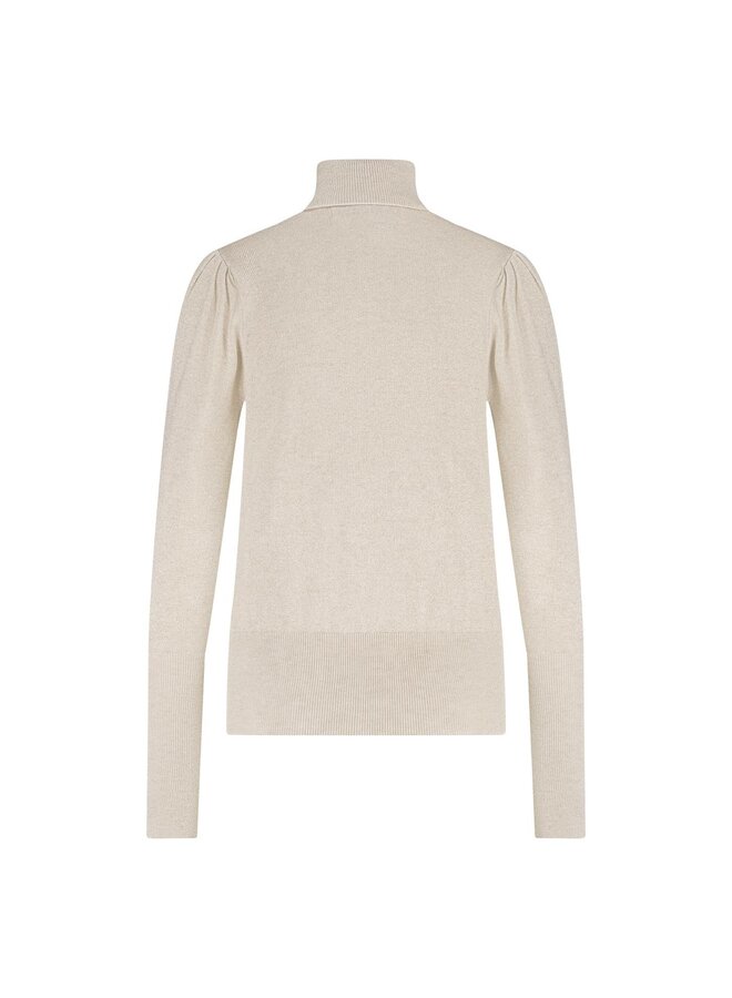 NKF03005 9 Nukus Sylvia Pullover Lurex Sand