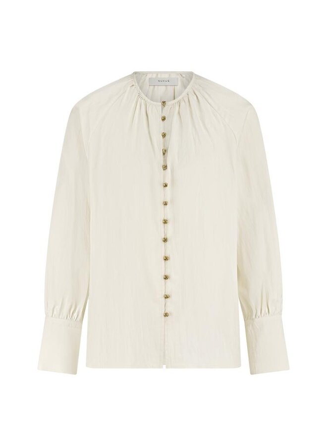 NKF02014 17 Nukus Sterre Blouse Off White
