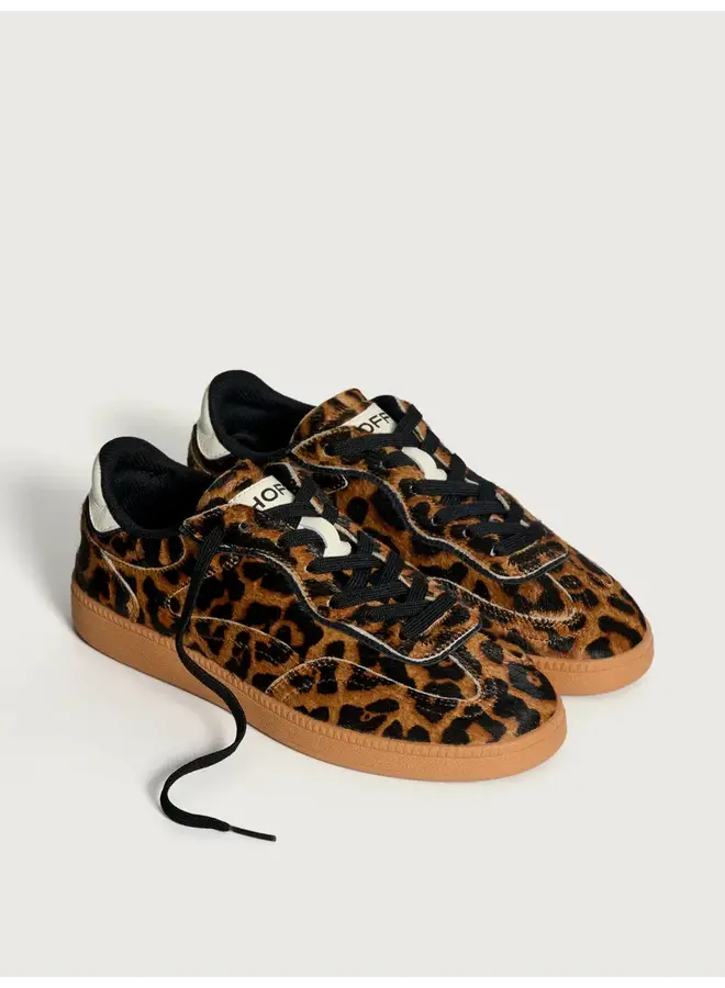 22562012 Hoff Woman sneaker ALLEY LEOPARD WOMAN BROWN