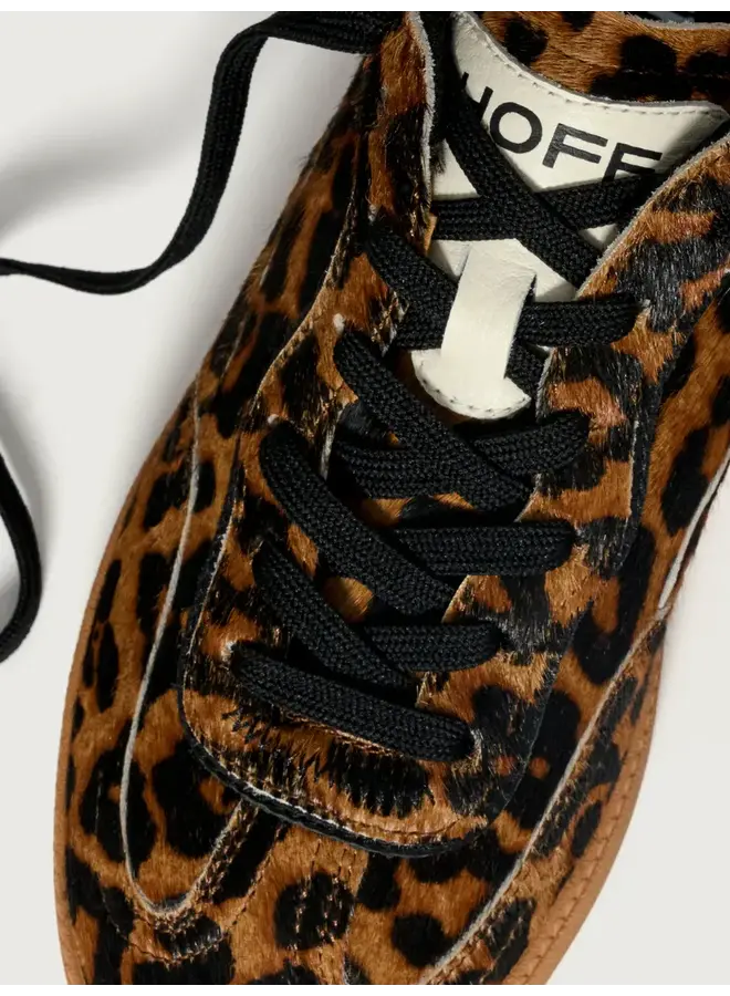 22562012 Hoff Woman sneaker ALLEY LEOPARD WOMAN BROWN