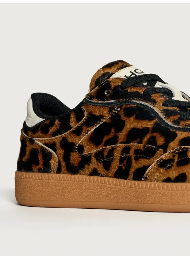 22562012 Hoff Woman sneaker ALLEY LEOPARD WOMAN BROWN
