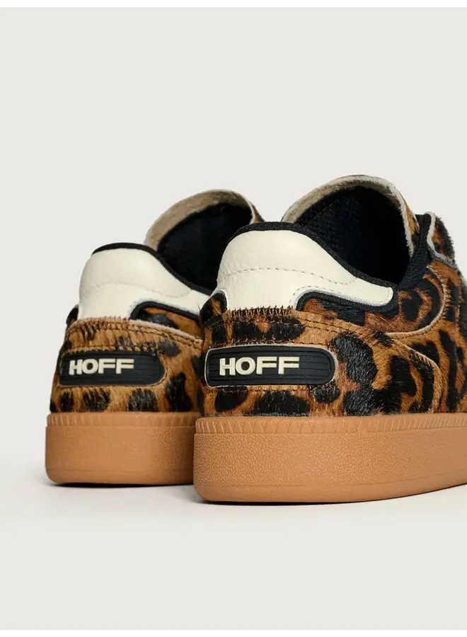 22562012 Hoff Woman sneaker ALLEY LEOPARD WOMAN BROWN