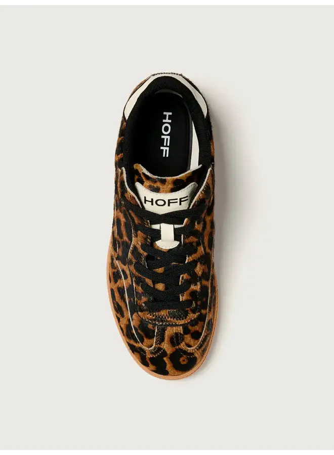 22562012 Hoff Woman sneaker ALLEY LEOPARD WOMAN BROWN