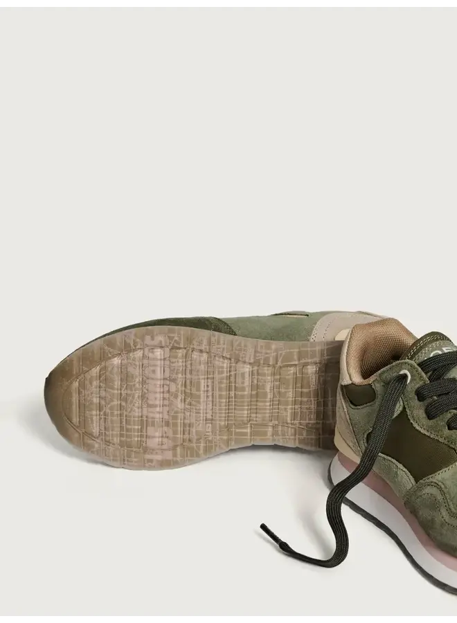 22502009 Hoff Woman sneaker CITY LOS ANGELES KHAKI